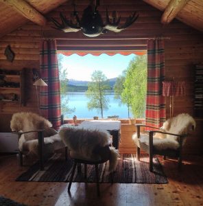 Storstugan/The living room. Storstugan/The living room.